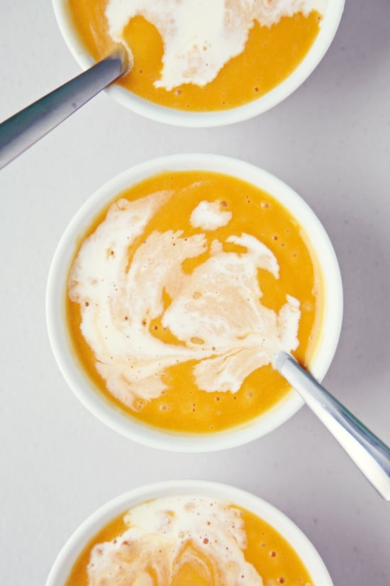 Butternut Squash Soup and Sparkling Rosé