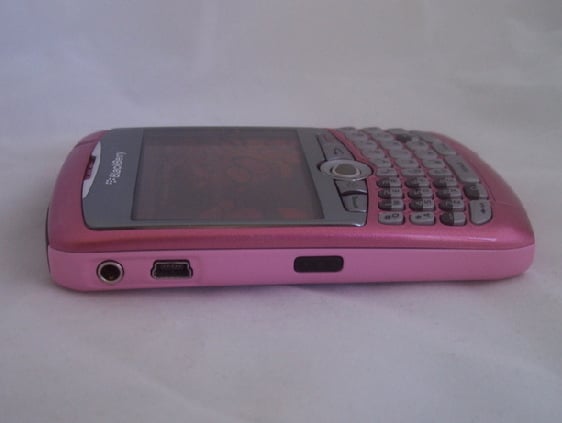 A Pink BlackBerry Curve