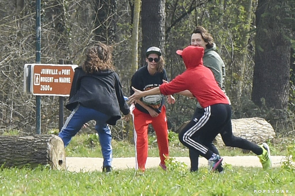 Kristen Stewart and Soko Playing in the Park Pictures 2016