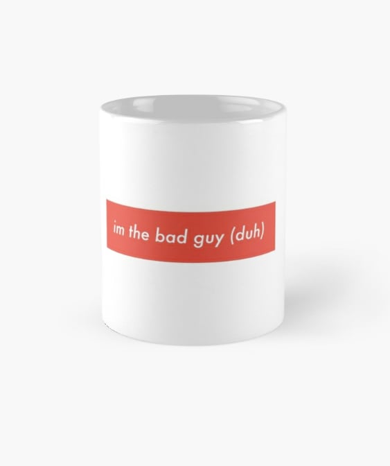 Billie Eilish "Bad Guy" Mug