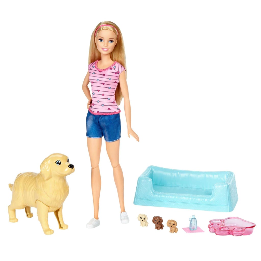 Barbie Newborn Pups Doll and Pets