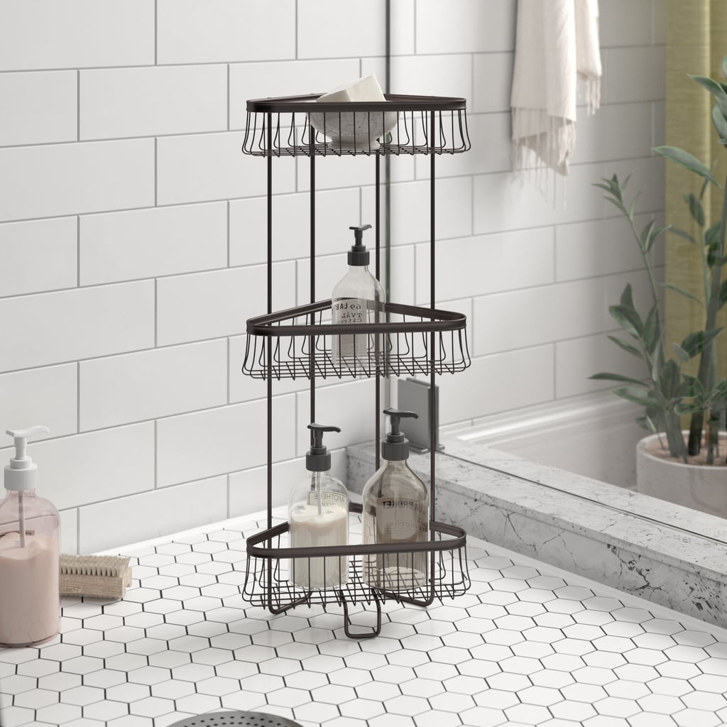 Eisenman Steel Free Standing Shower Caddy | Home Organizers With Five ...