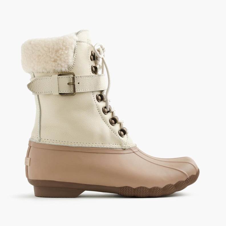 J.Crew Women's Sperry For Shearwater Buckle Boots