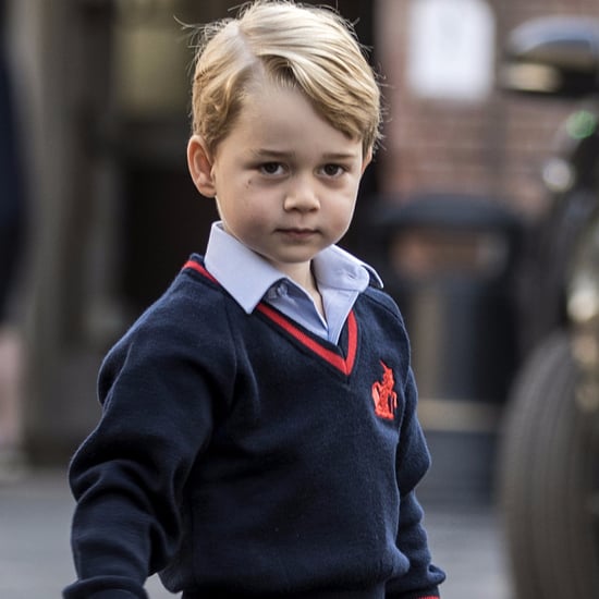 Prince George Playing a Sheep in School Nativity Play