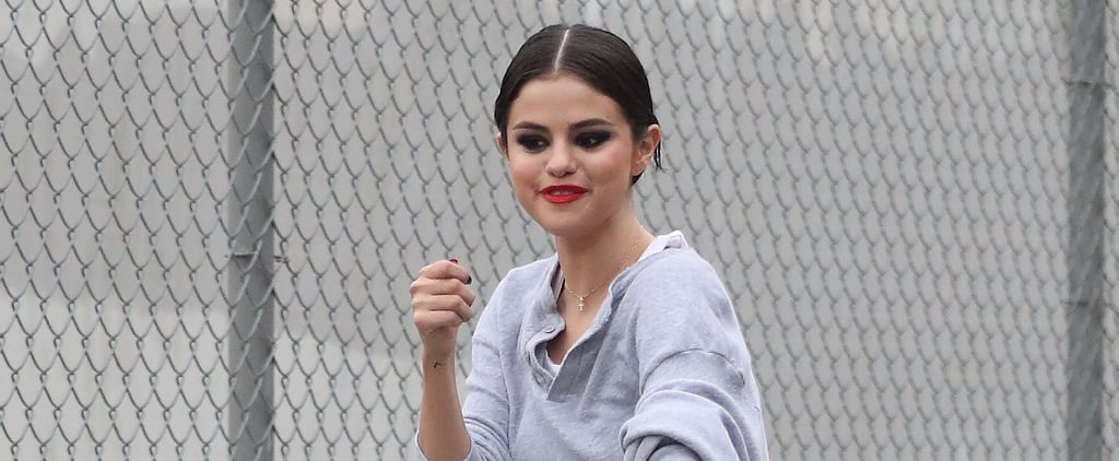 Selena Gomez's Gray Sweatshirt
