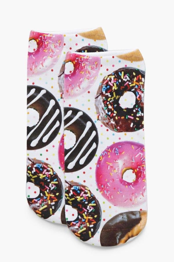 Boohoo Darcy Donut Sprinkles Ankle Socks ($5)