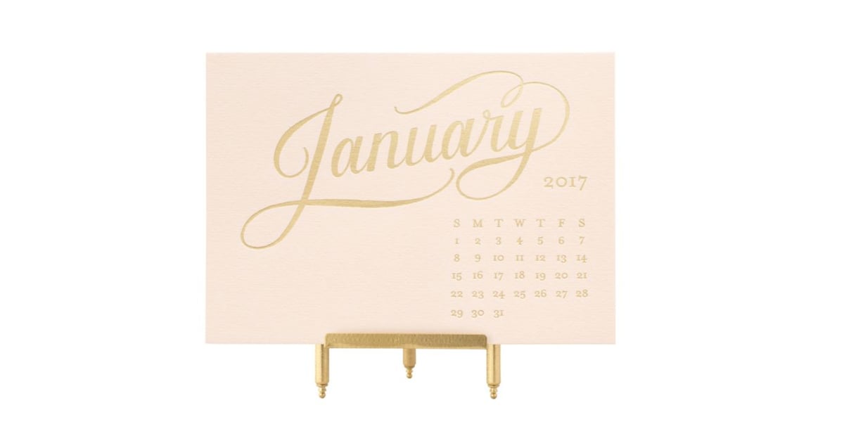 Sugar Paper Desk Calendar