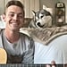 Hospital Worker Harmonizes With Husky For "Lean on Me" Cover