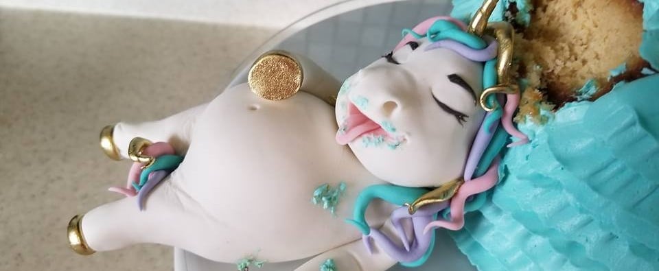 Fat Unicorn Cakes