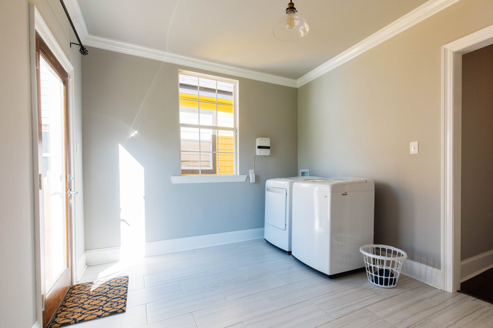Lowe's Laundry Room Makeover POPSUGAR Home