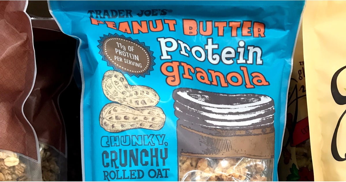 Trader Joe's Peanut Butter Protein Granola POPSUGAR Fitness