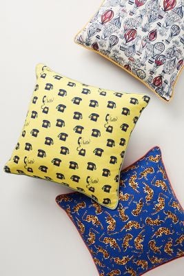 Literal Leopard Colloquial Pillows