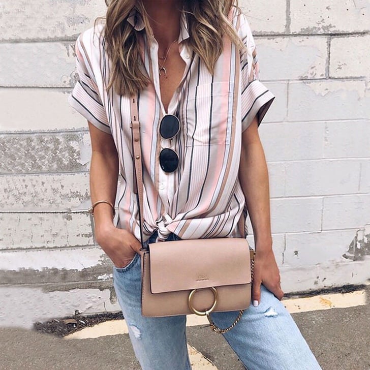 711OnlineStore Striped Shirt