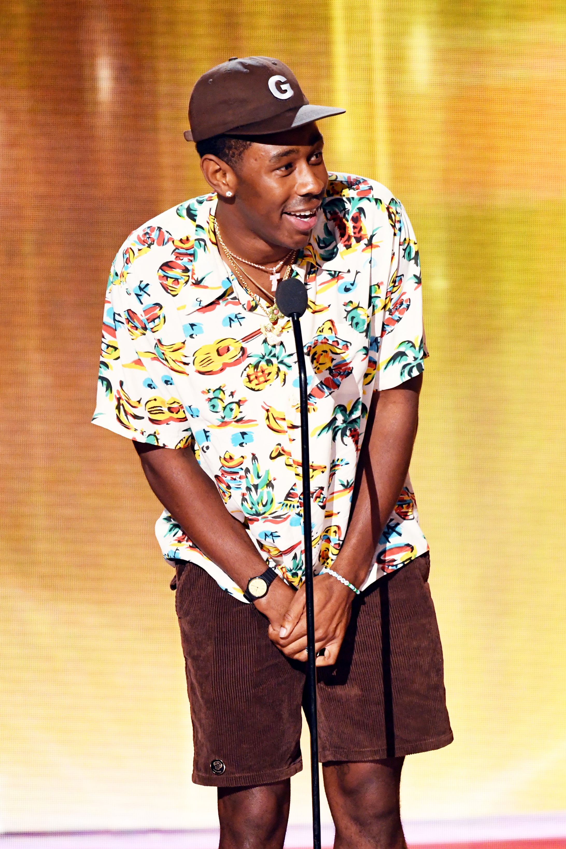 Tyler, The Creator Proves You Can Wear Shorts In Winter, Too