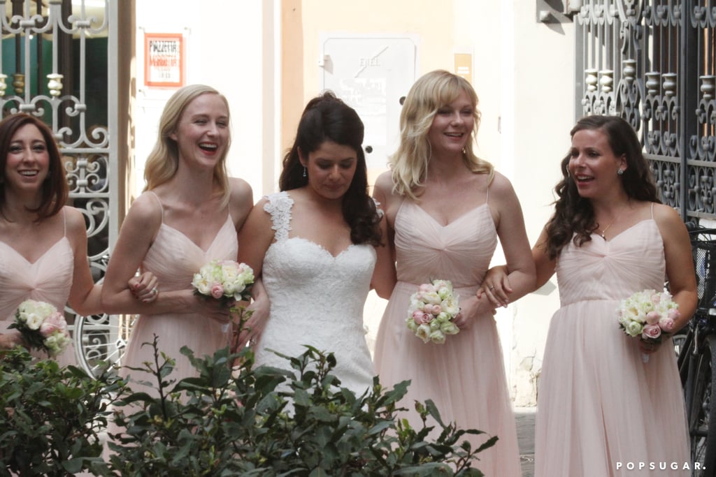 Kirsten Dunst Bridesmaid in Rome Pictures