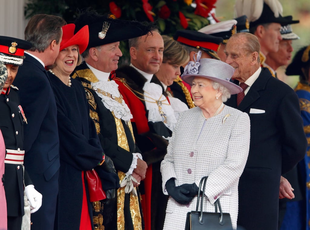 When the Queen and Prince Philip Were All Smiles Greeting Prime Minister David Cameron