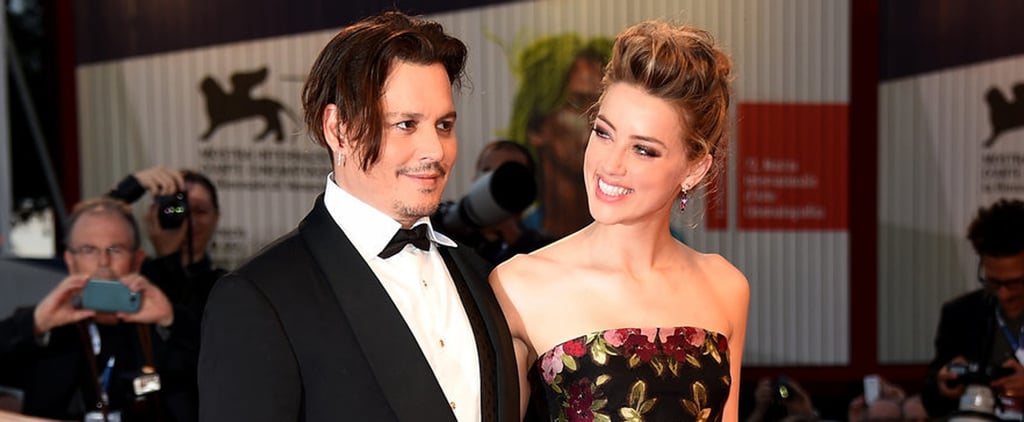 Johnny Depp and Amber Heard at the Venice Film Festival 2015