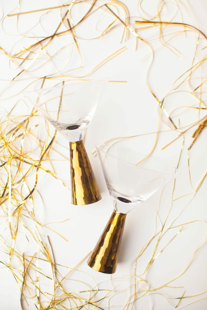 The gilded martini glasses ($4) are such a sweet find, and they're so affordable!
Source: Style Me Pretty The gilded martini glasses ($4) are such a sweet find, and they're so affordable!
Source: Style Me Pretty