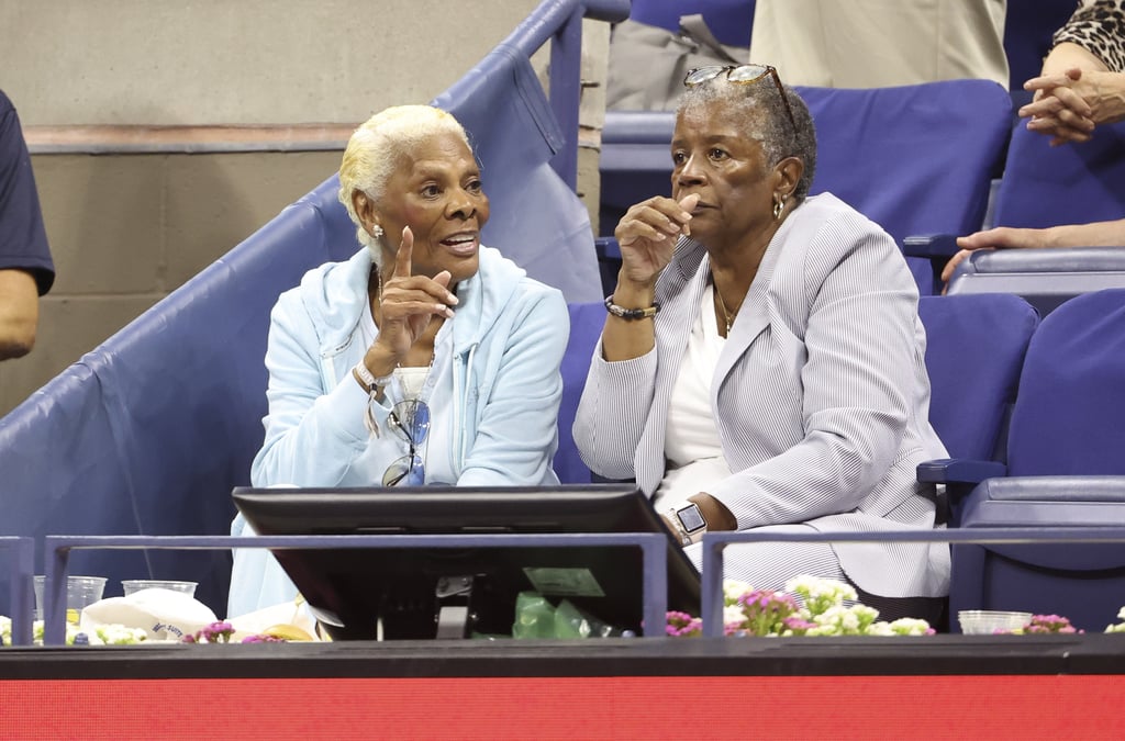 Dionne Warwick at the US Open on Aug. 31.