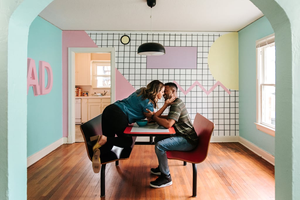 Retro '80s and '90s Engagement Shoot