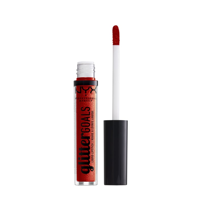 NYX Professional Makeup Glitter Goals Liquid Lipstick in Shimmy