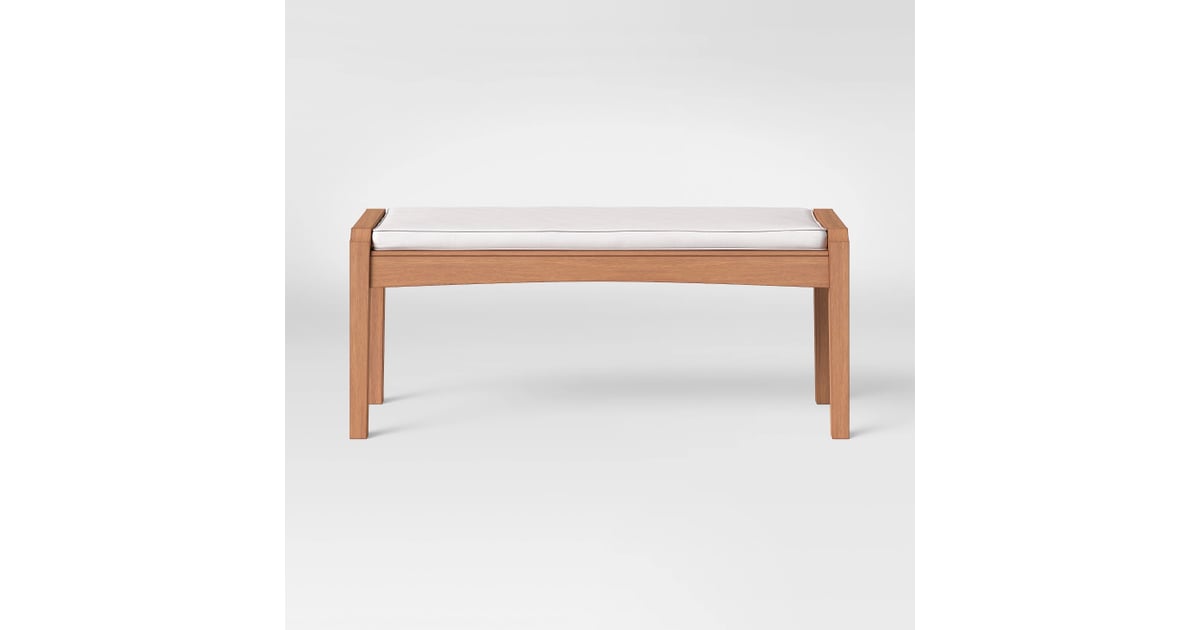 Chesapeake Wood Patio Dining Bench Best Outdoor Furniture at Target