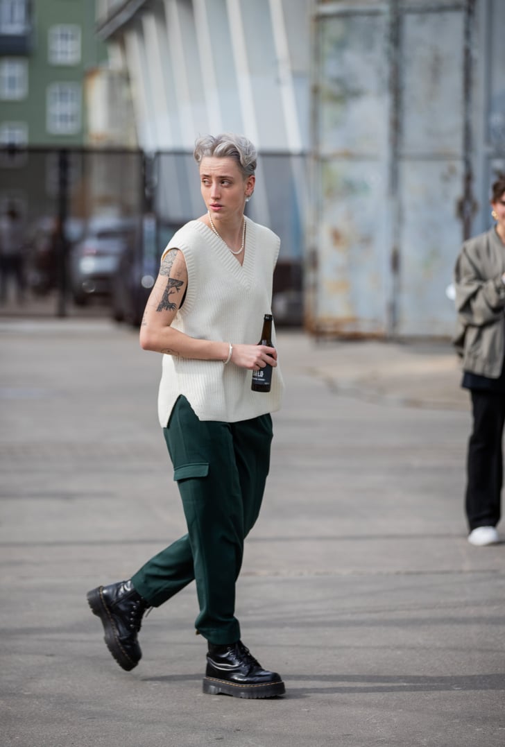 cargo pants with dr martens