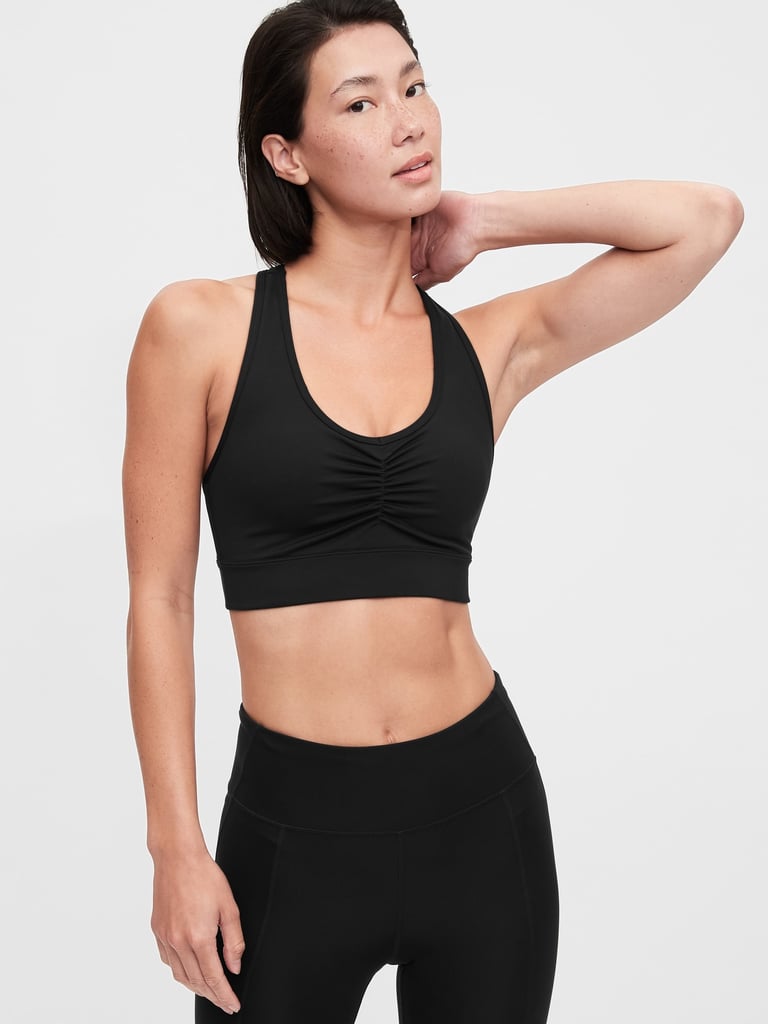 GapFit Eclipse Medium Impact T-Back Longline Sports Bra