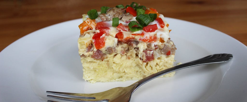 Healthy Overnight Breakfast Casserole