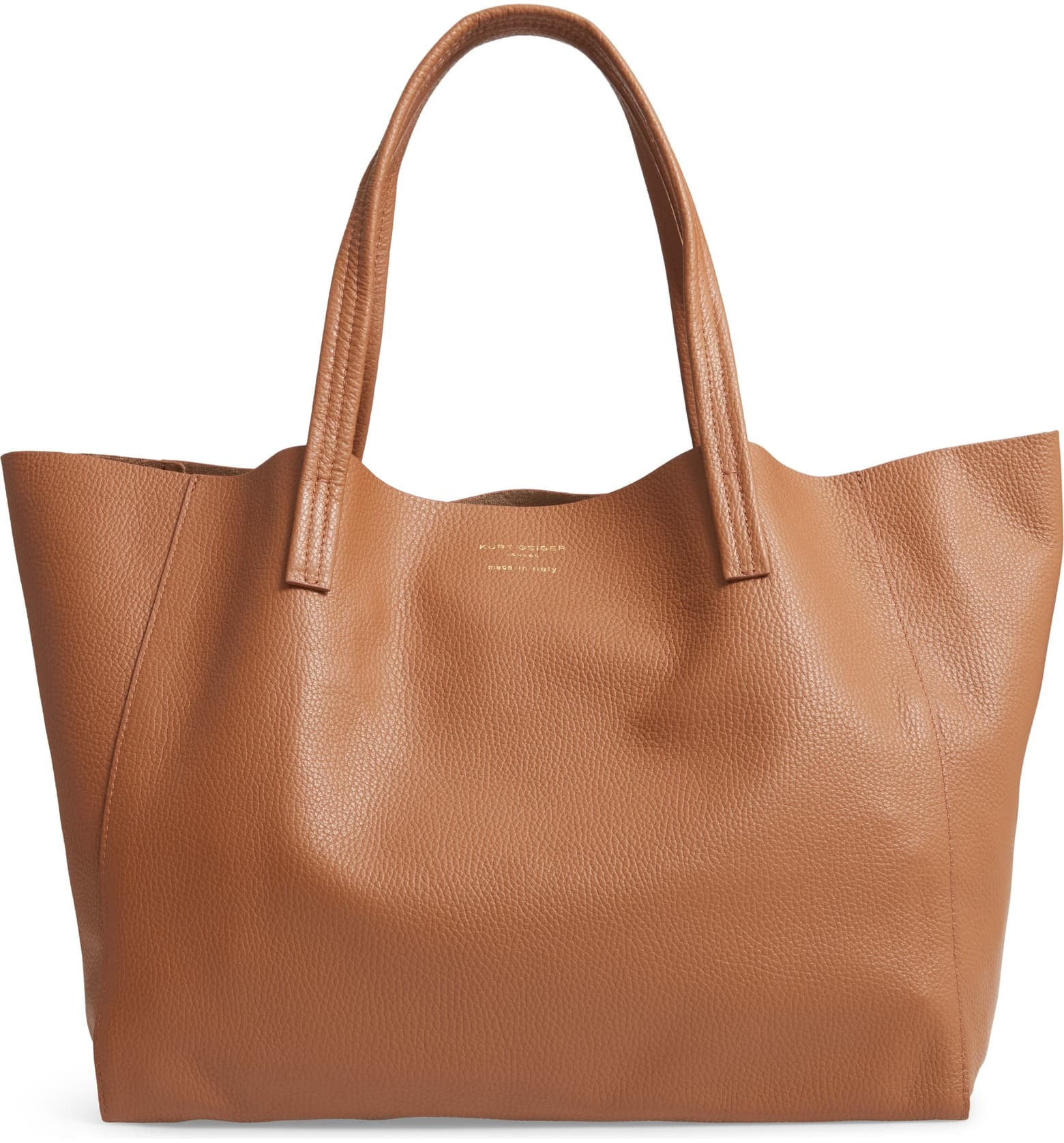 Kurt Geiger London Violet Leather Tote It s Time to Upgrade Your