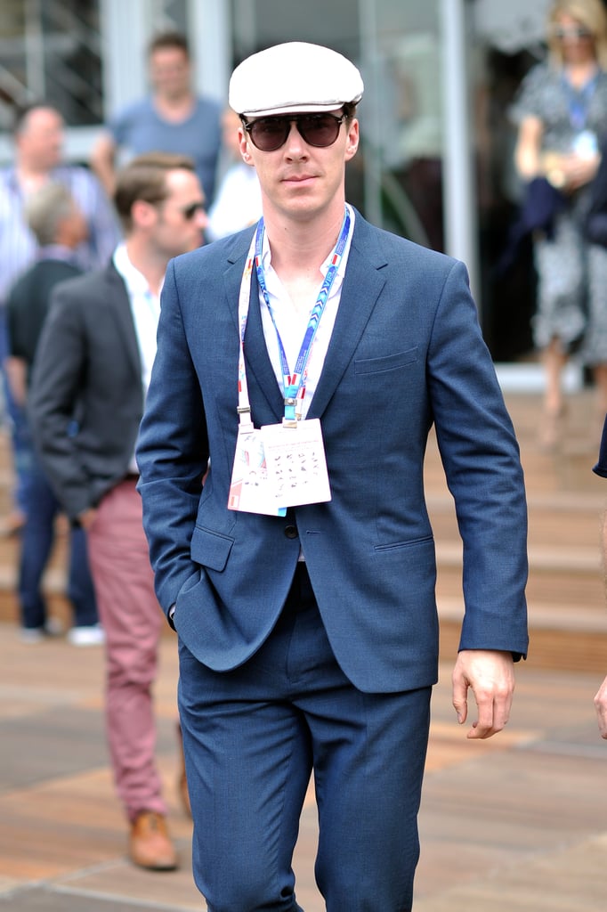 Benedict Cumberbatch attended the Monaco Formula One Grand Prix in Monte Carlo in Monaco on Sunday.