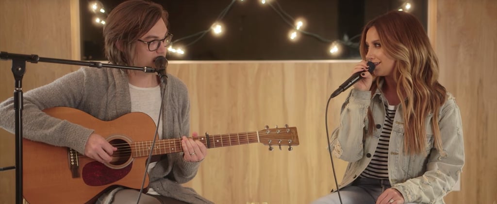 Ashley Tisdale Singing "Shut Up and Dance" With Her Husband