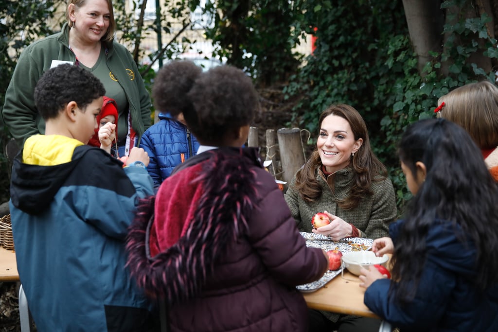 Kate Middleton Visits King Henry’s Walk Garden January 2019 POPSUGAR