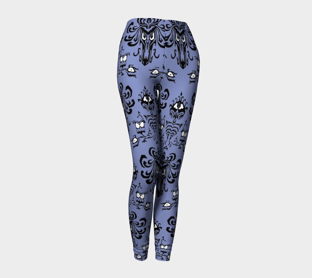 Haunted Mansion Wallpaper Performance Leggings