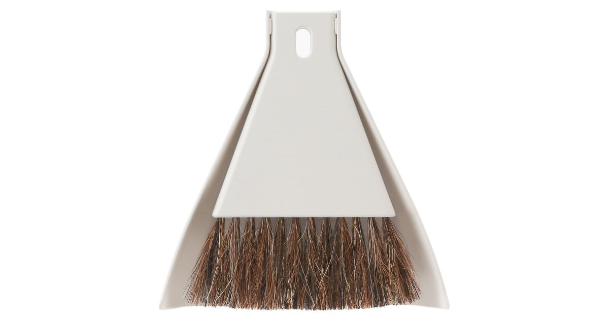 Desk Broom Set with Dustpan MUJI School Supplies POPSUGAR Smart