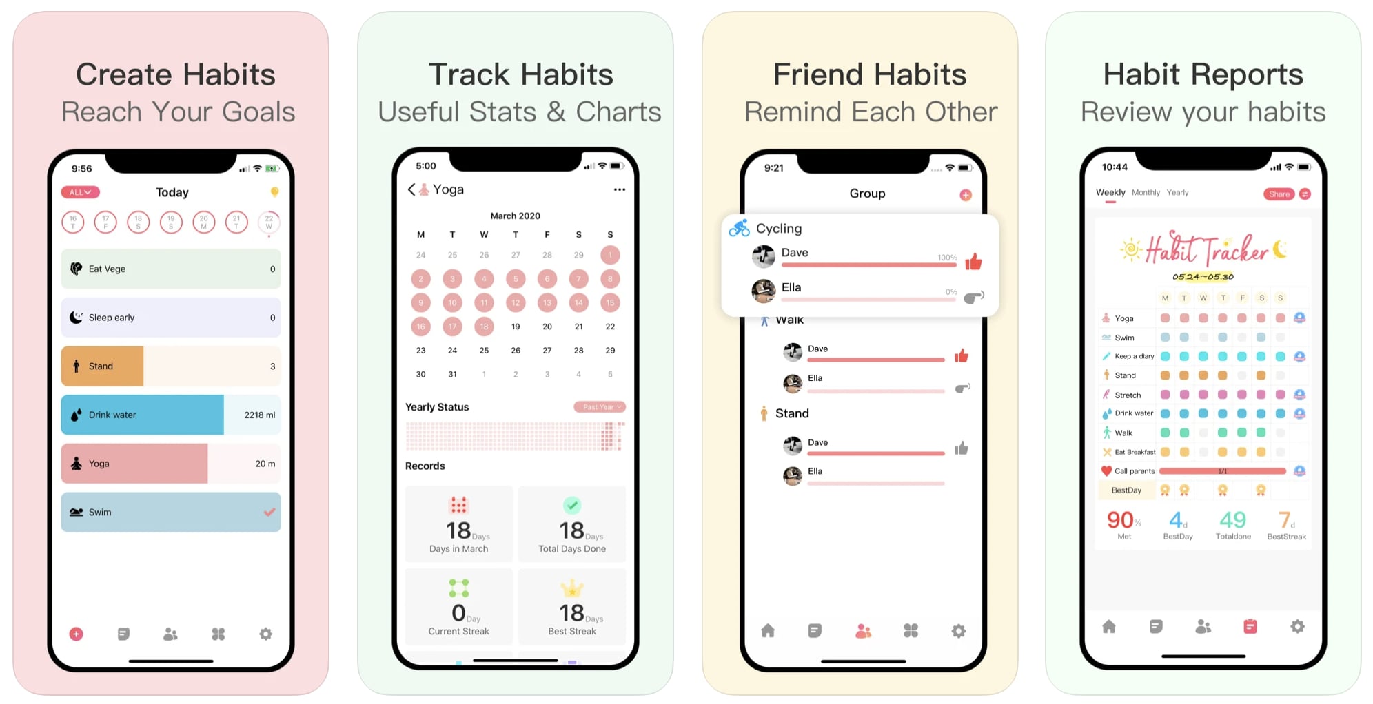 The 10 Best Habit Tracking Apps Popsugar Fitness