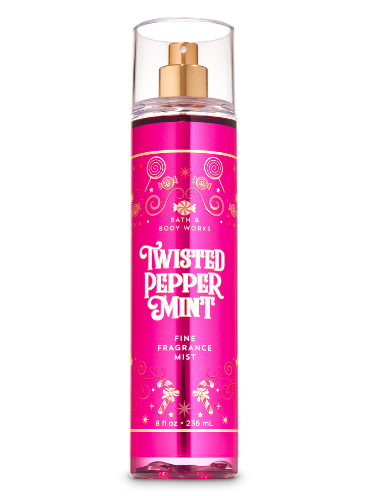 Twisted Peppermint Fine Fragrance Body Mist Bath & Body Works Just