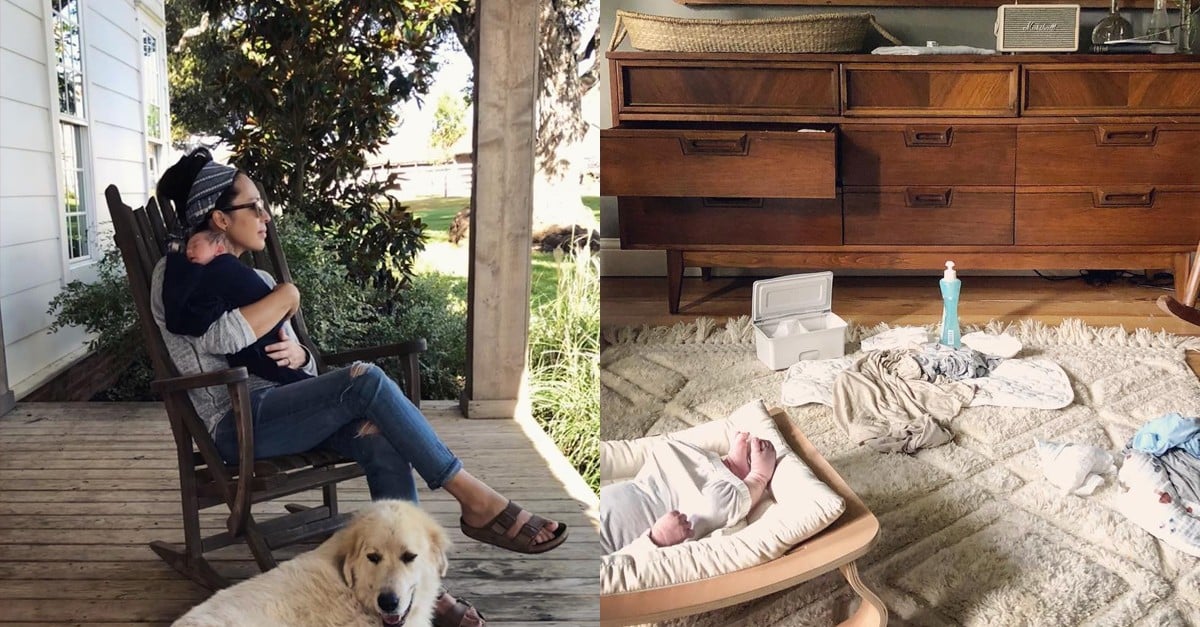 Joanna Gaines Instagram Photo of Late Night With Crew 2018 PS Family