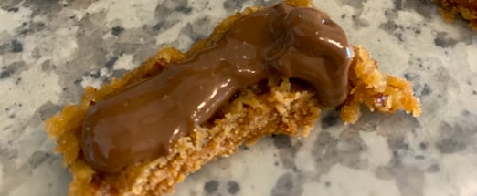 Easy Pecan Praline Strips Recipe and Photos