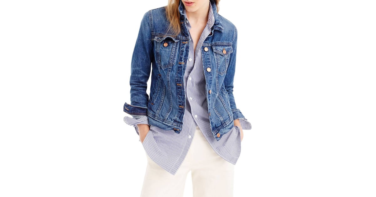 j crew petite denim jacket