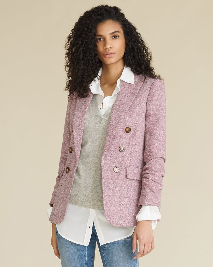 Veronica Beard Beacon Heathered Dickey Jacket