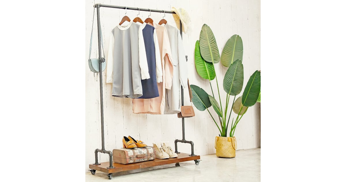 A Vintage Clothing Rack Rolling Clothes Rack Best Clothing Racks