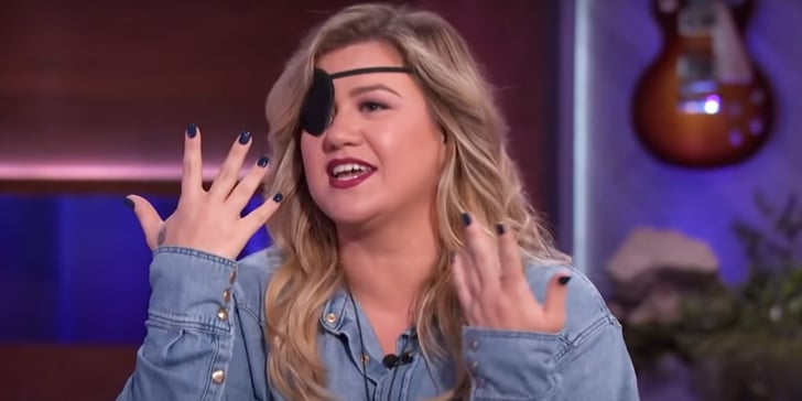 Why Is Kelly Clarkson Wearing an Eye Patch? | POPSUGAR Australia Entertainment