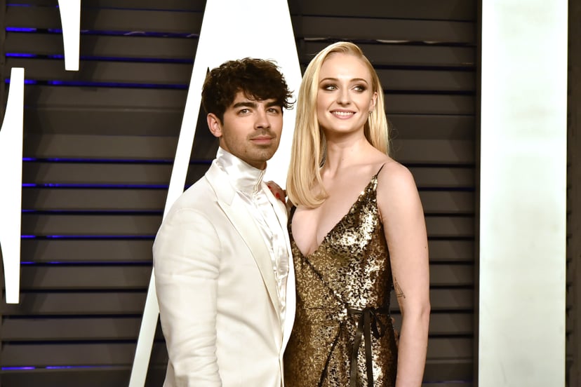 BEVERLY HILLS, CALIFORNIA - FEBRUARY 24: Joe Jonas and Sophie Turner attend the 2019 Vanity Fair Oscar Party at Wallis Annenberg Center for the Performing Arts on February 24, 2019 in Beverly Hills, California. (Photo by David Crotty/Patrick McMullan via 
