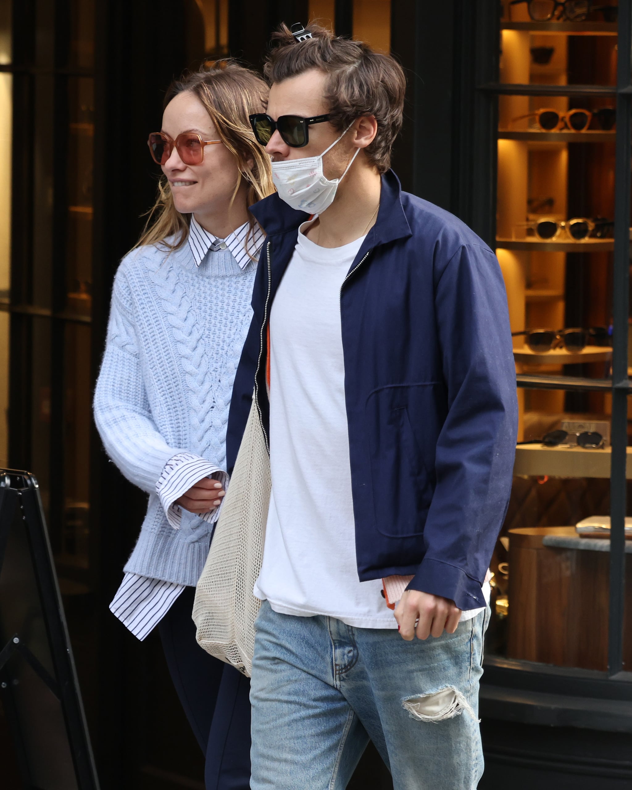 Harry Styles and Olivia Wilde Spotted Out in London | POPSUGAR Celebrity