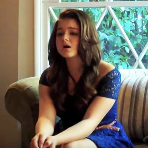 Ariel Winter's "I Knew You Were Trouble" Cover