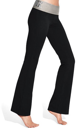 Pink yoga flare pants Clearance