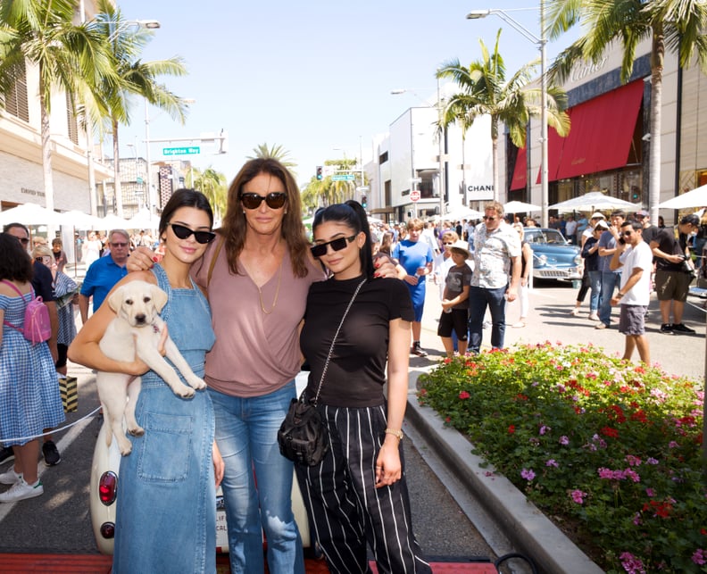 Kendall and Kylie Jenner Spent Time With Caitlyn on Father's Day