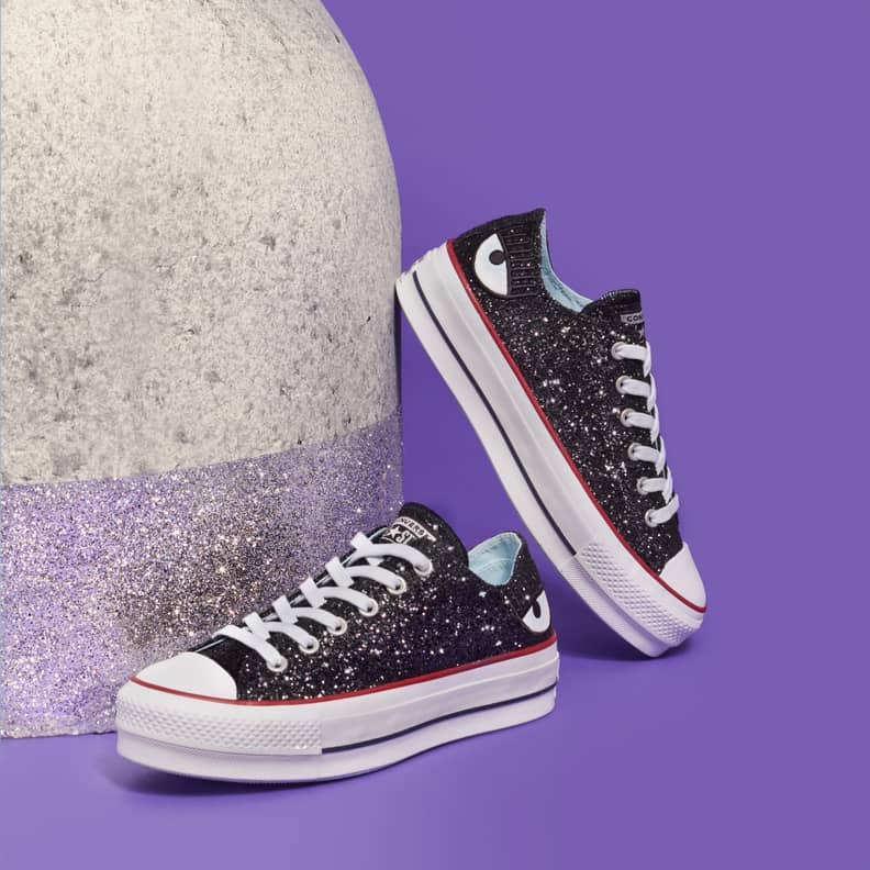 Converse x chiara ferragni one star glitter cheap