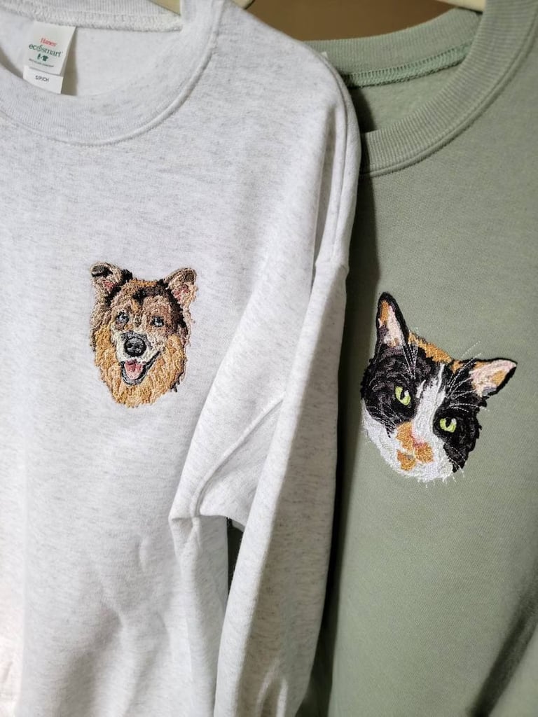 Katie Wang's Pick: ThePawfectPatch Embroidered Pet Sweatshirt